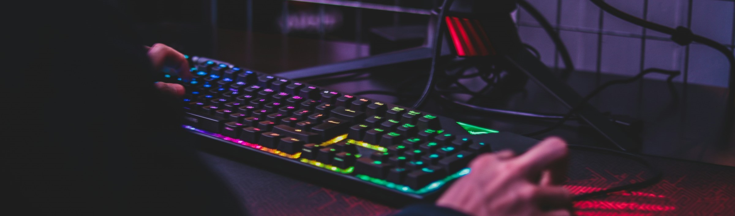 Keyboard banner