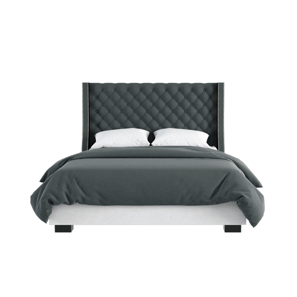 Bed, Green, Dark gray, Ocean blue, Ocean blue