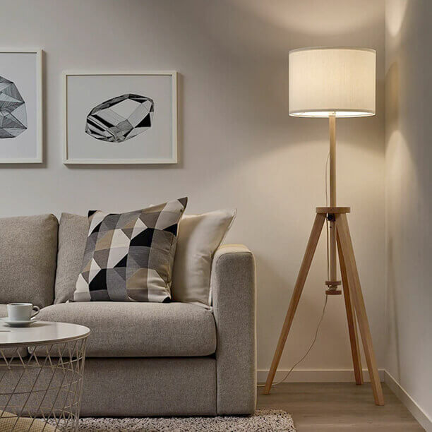 Lamp, Orange, Yellow, White Bone