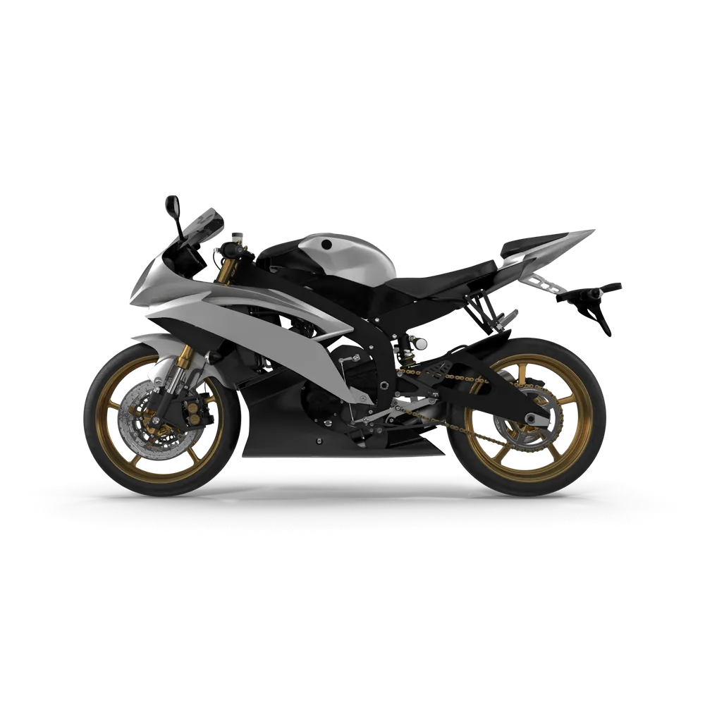 Generic Motorcycle, Orange